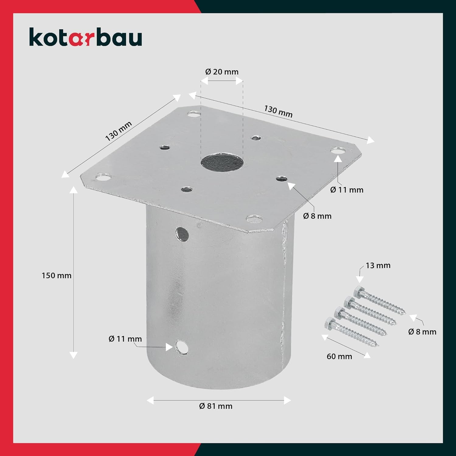 Set 8 Protezioni Angolari In Ferro - Per Mobili, Scatole, Custodie, Argento - Foto 4