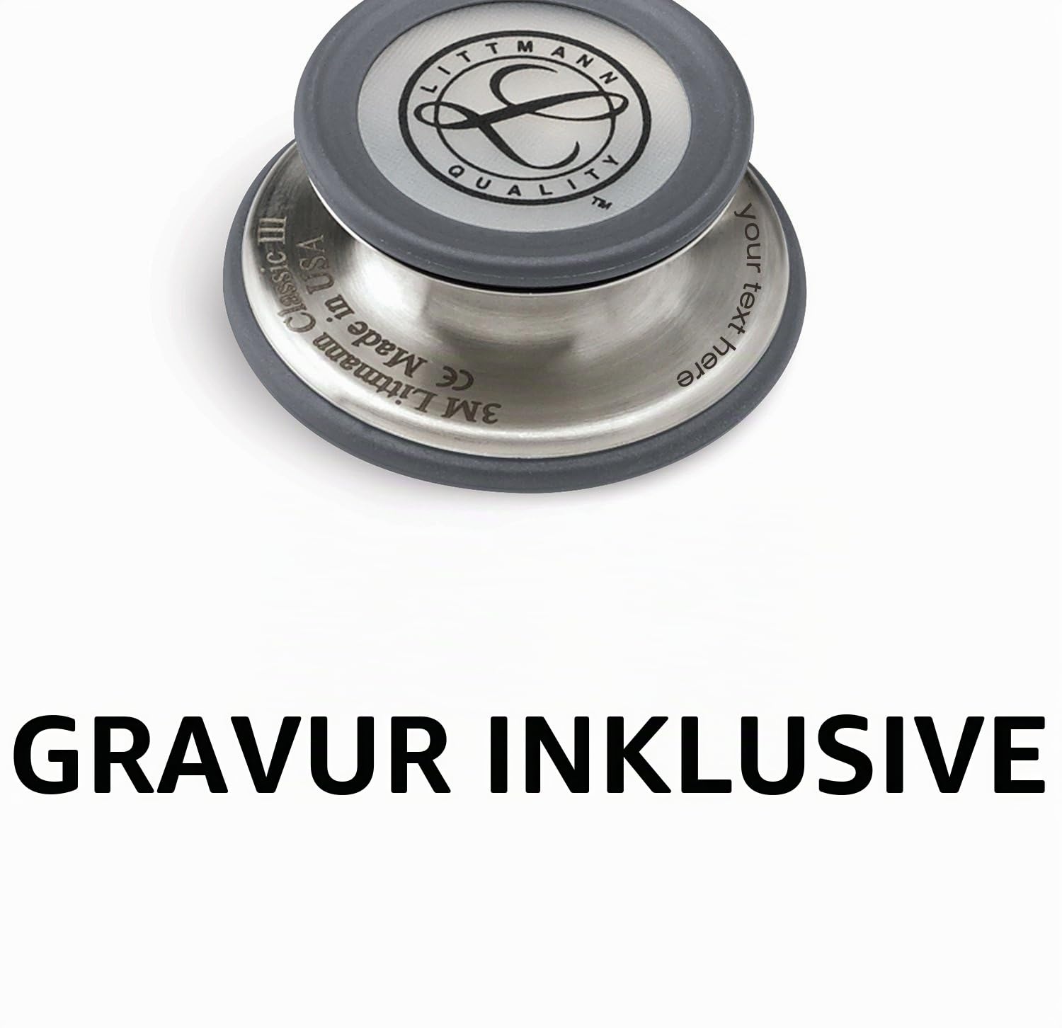 Littmann Classic III Karibikblau mit Gratis Gravur und Penlight