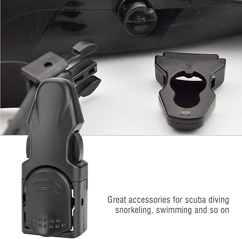 Miniatura 4 de Aleta de natación ajustable con hebillas de liberación rápida para buceo y buceo (B)