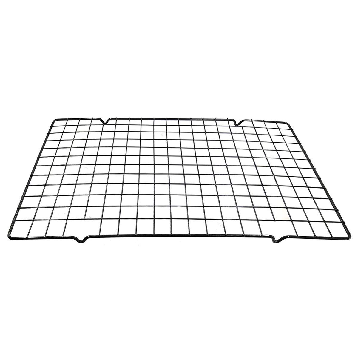 ® Paquete de 2 estantes de refrigeración resistentes para hornear, apilar, estante de alambre de acero inoxidable de 10 x 16 pulgadas para enfriar, secar 6
