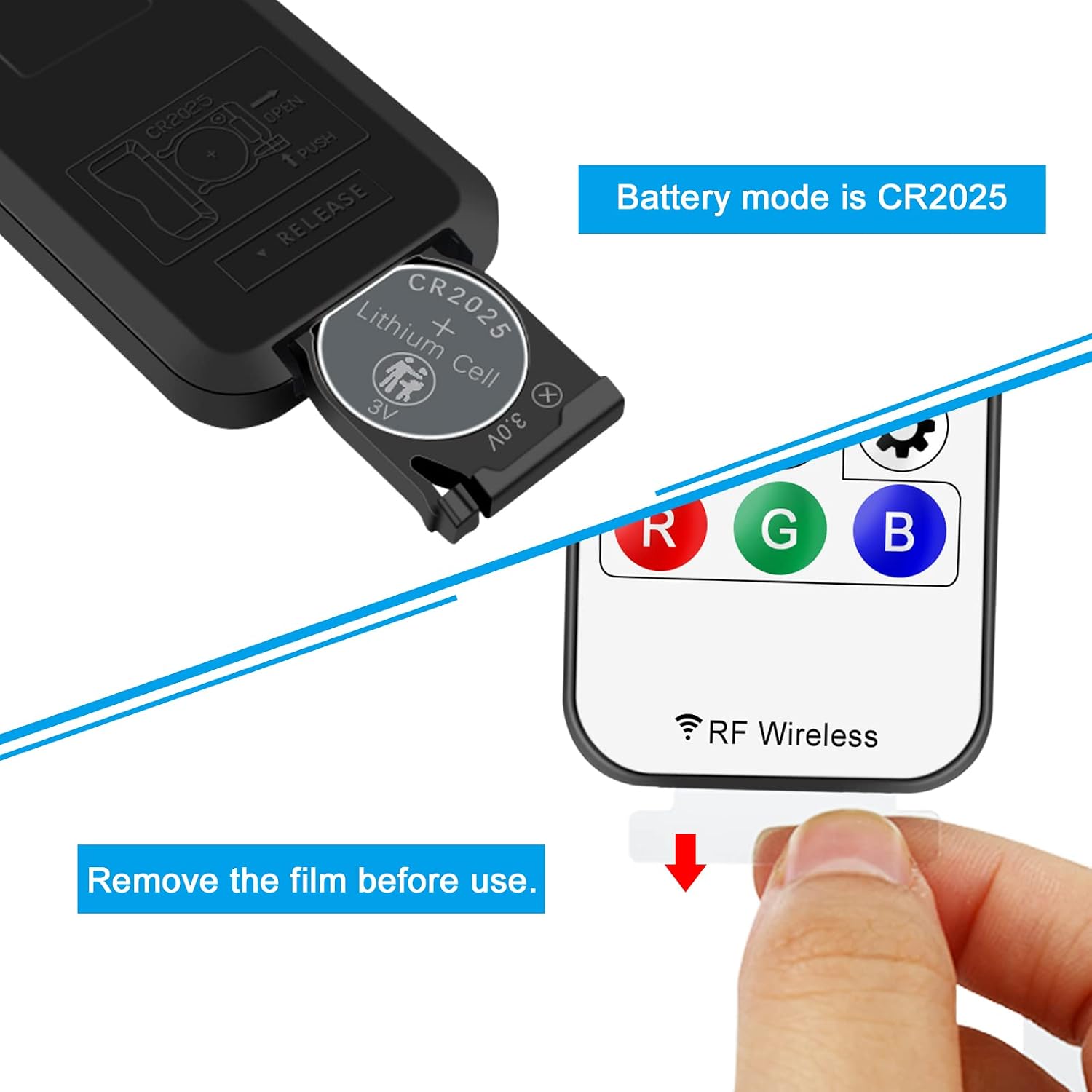 RGBZONE 3-PIN LED Controller with 14 Keys RF Wireless Remote Control image 3