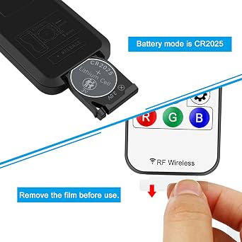 14 Key RF Wireless LED Controller, 3 PIN LED Light Strip Remote