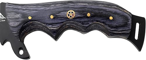 Miniatura 5 de Cuchillo de hoja fija resistente forjado a mano hecho a mano  Caza  Camping  Supervivencia  EDC