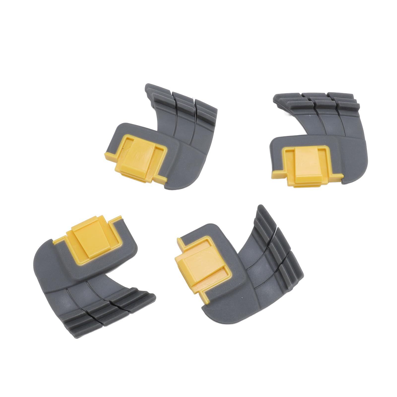 ASHATA Cyclonic Srubbing Brushes R0714400 for MX6 for MX6 Elite for MX8 for MX8 Elite, Robotic Pool Cleaner Replace Dirty Worn Brushes 4pcs