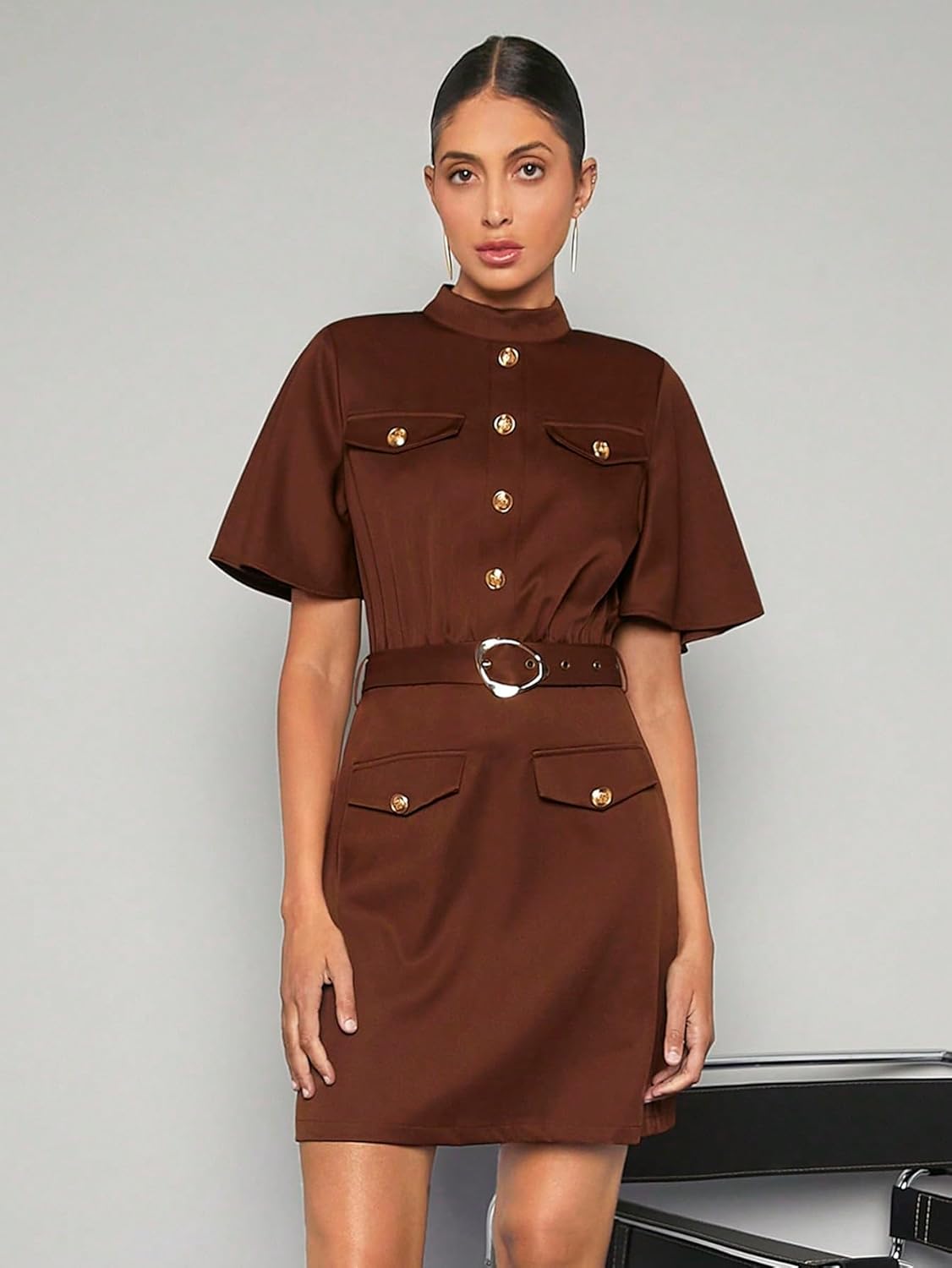 XL相当 ヒューゴボス チェスターコート アルパカ シルク ミックス