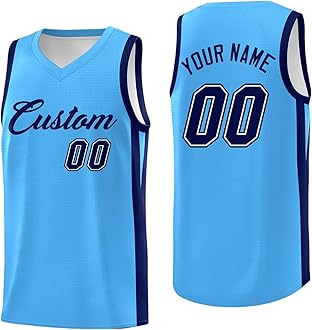 KXK Personalized Your Own Basketball Jersey Sports Shirt Printed Custom Team Name Number Logo for Men Youth
