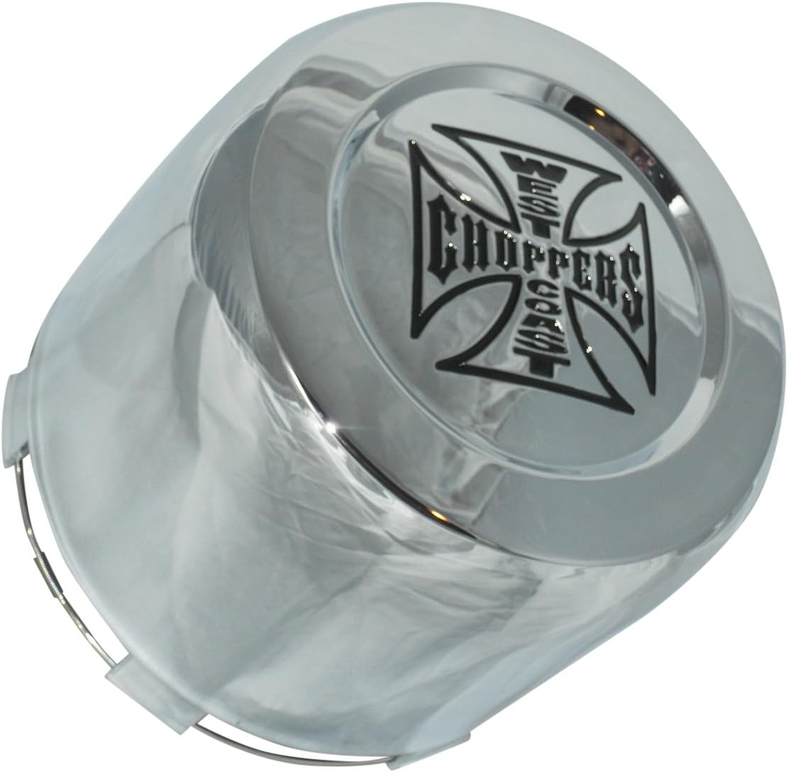Tор Rаtеd West Coast Choppers Jesse James Widow I-Beam 8 Lug ​1001-29 Chrome Wheel Rim Center Cap