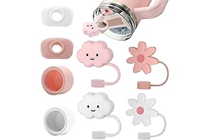 8Pcs Straw Stoppers for Stanley Tumbler, Leak-Proof & Dust-Proof Straw Protectors