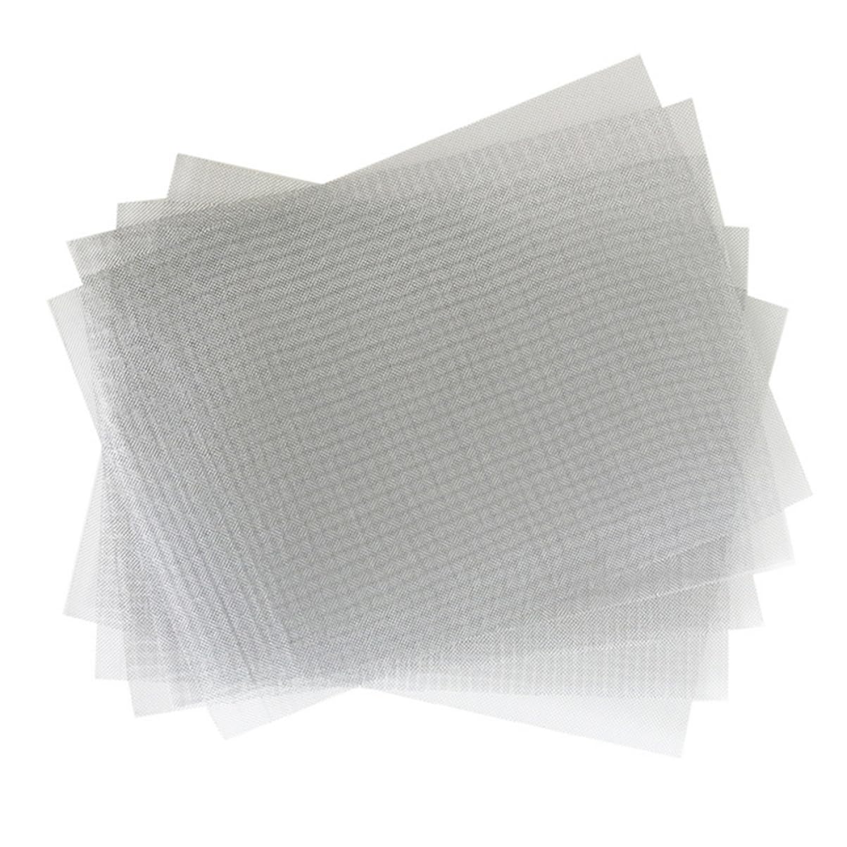 GRIRIW 8pcs Car Bumper Repair Mesh Screen Plastic Welding Mesh Kit for Diy Projects