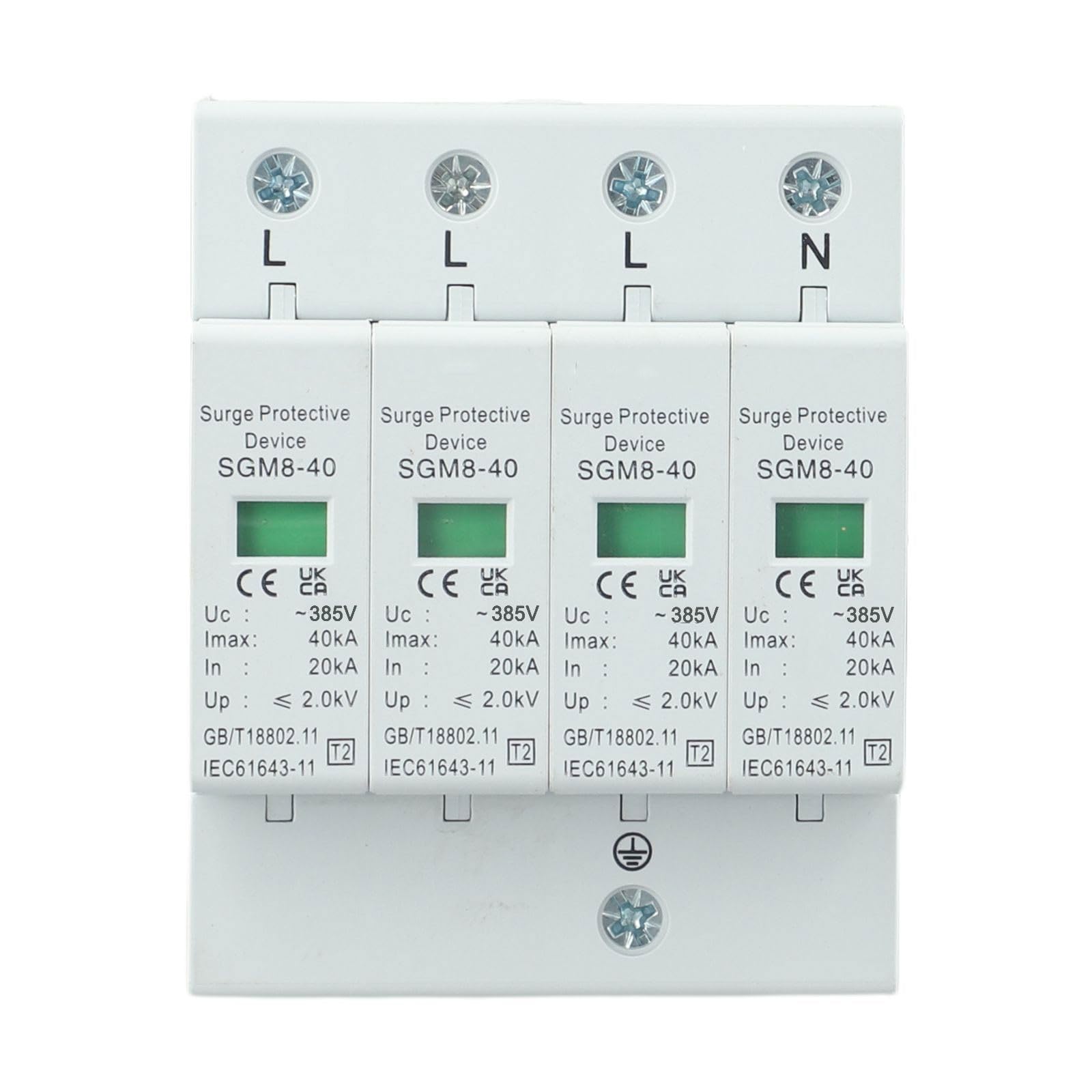 Protection contre les surtensions de la maison avec le parafoudre FACAIIO 4P 420V