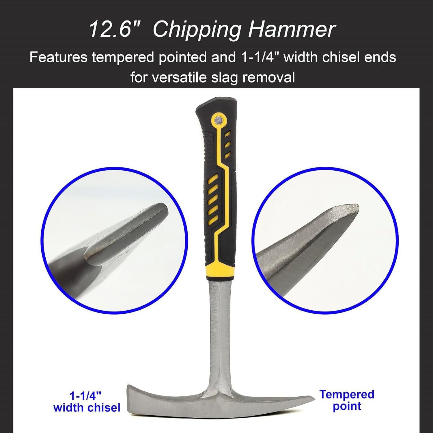 Heavy Duty Welding Chipping Hammer - Slag Removal -4
