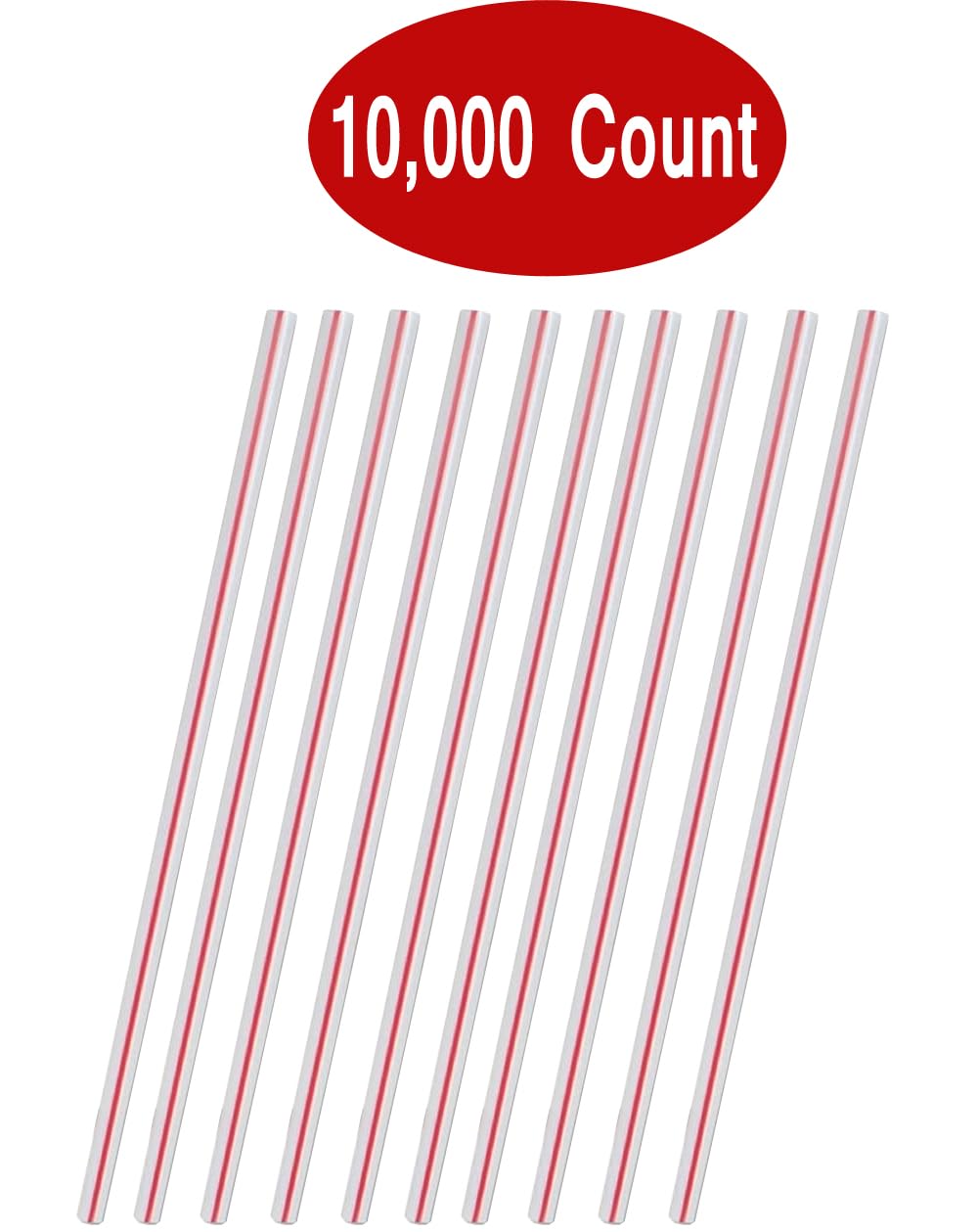 Dixie Plastic Coffee Stirrers, 10,000ct, 5.5