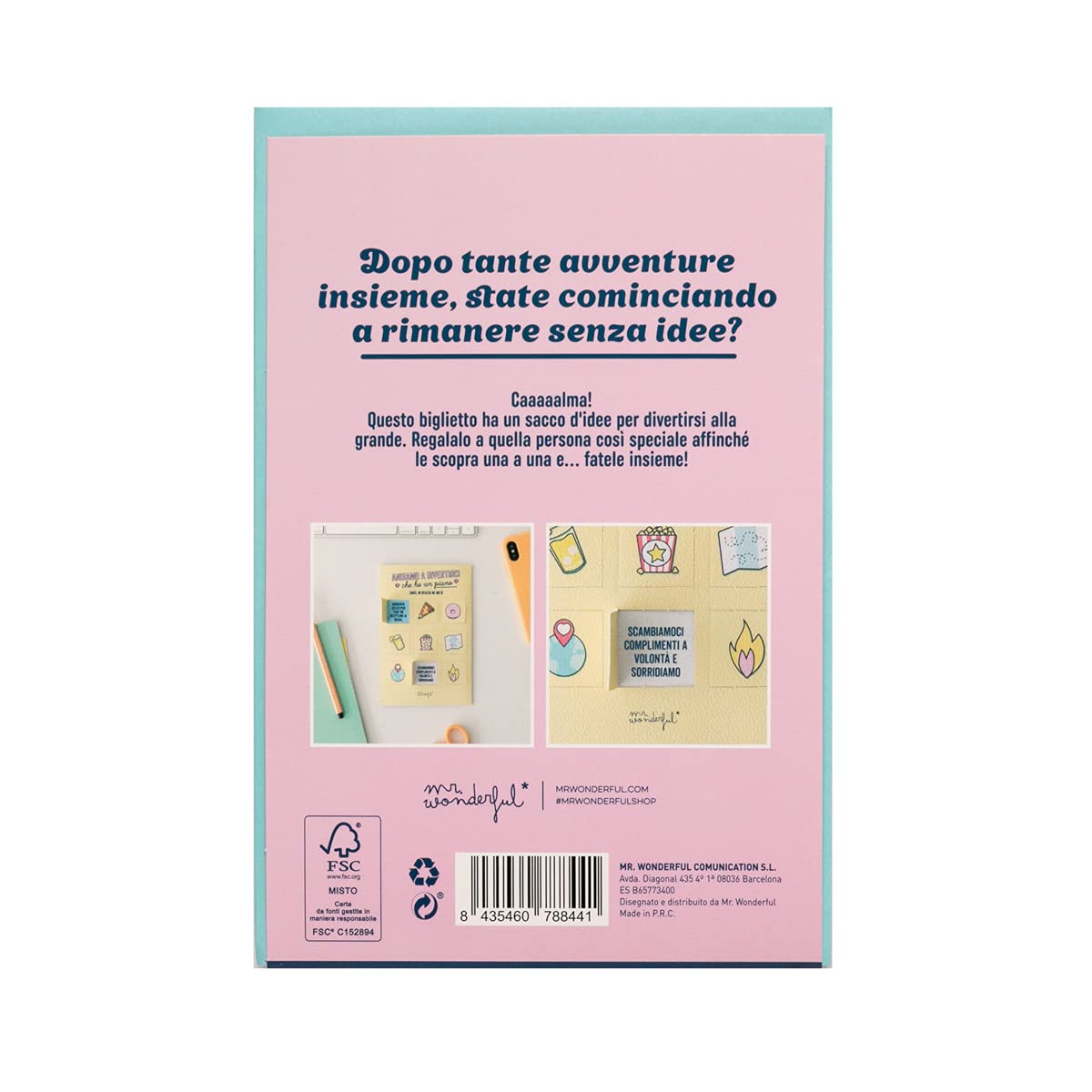 Mr. Wonderful Ticket with Plan, Multi-Coloured, Default - Image 4