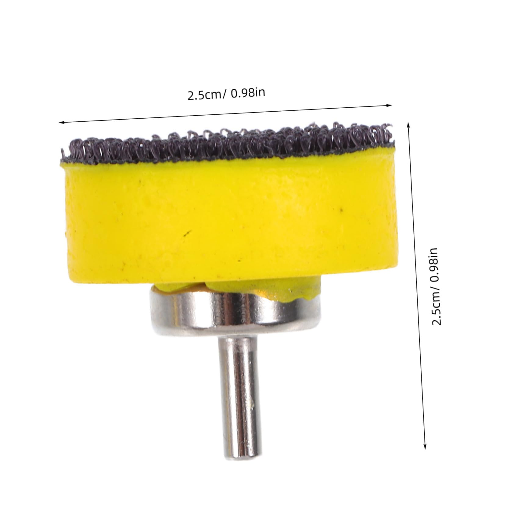 Cabilock 5Pcs Portable Pneumatic Sanding Discs for Woodworking and Efficient Abrasive Tool with Design Grinder Attachment for Home and Professional Use