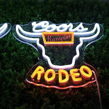 Amazon.com : Cowboy Neon Sign, Cowboy LED Wall Neon Sign, Rodeo Neon