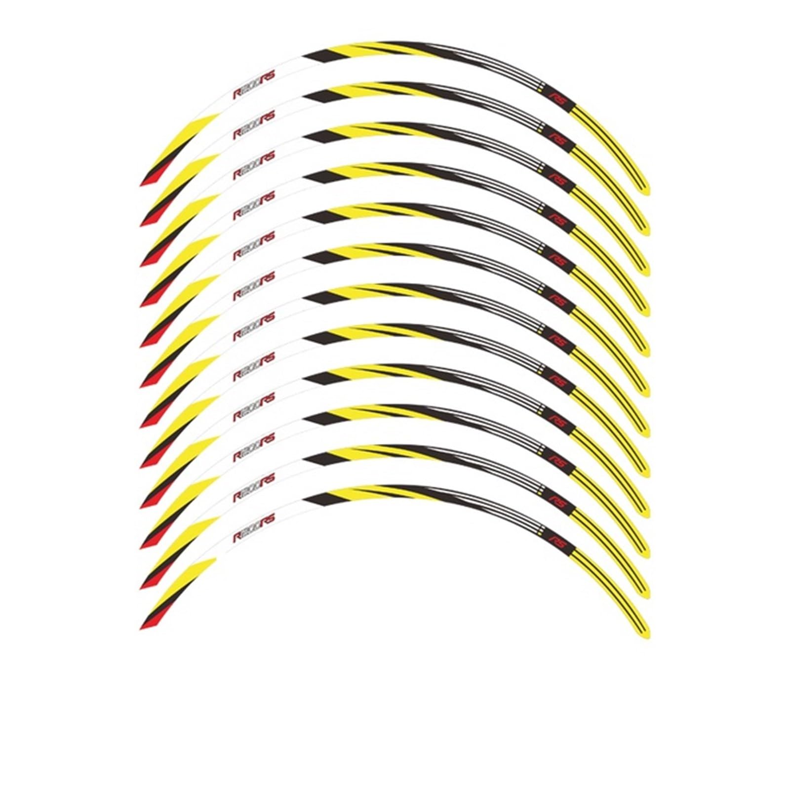Hub Decals Rim for B&MW R1200RS R1200 R 1200 RS 1200RS for LC 2015-2018 Motorcycle Wheel Sticker Hub Decal Rim Stripe Tape 17 Inches Stripe Tape(Gold)