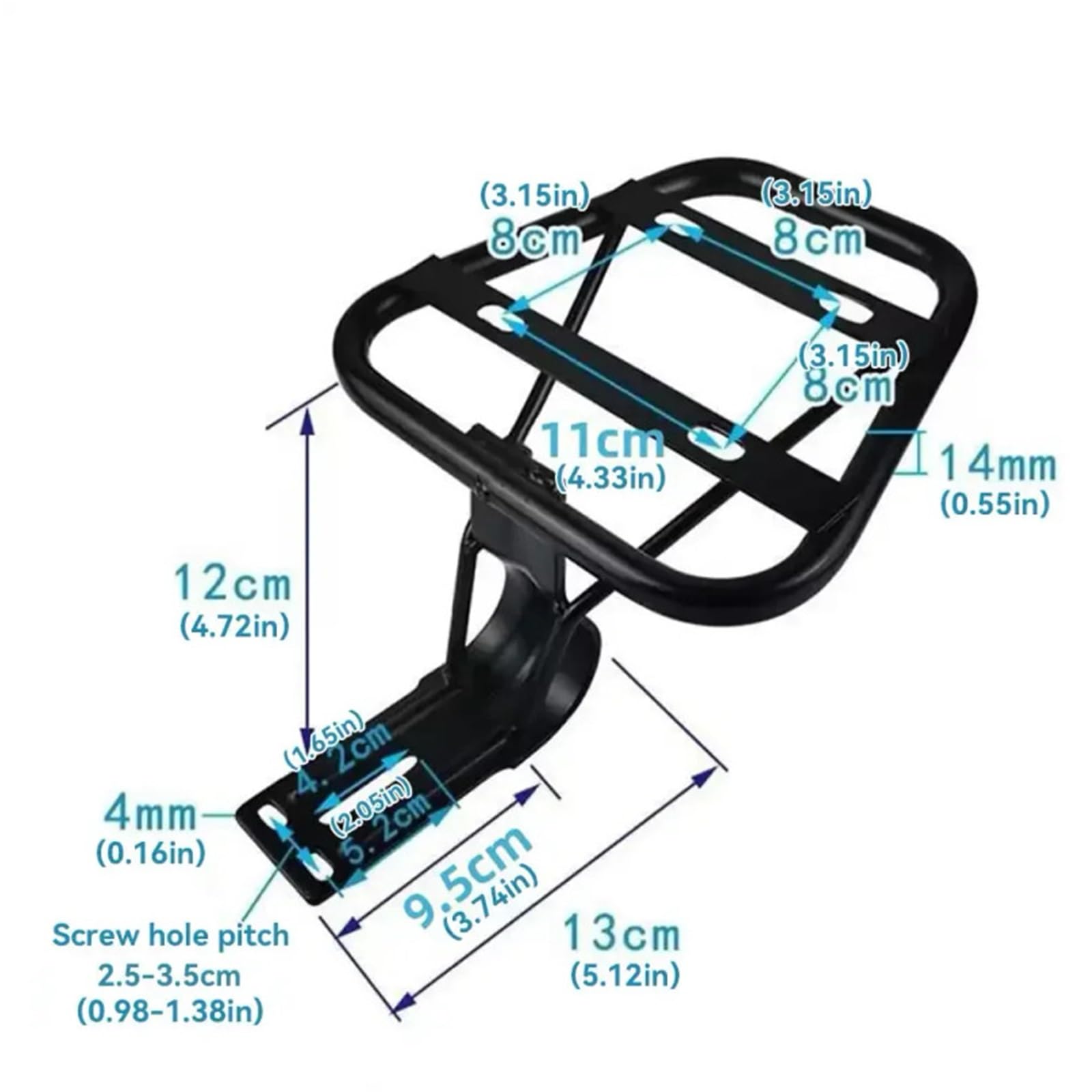 Portaequipajes para Motocicletas Portaequipajes Trasero