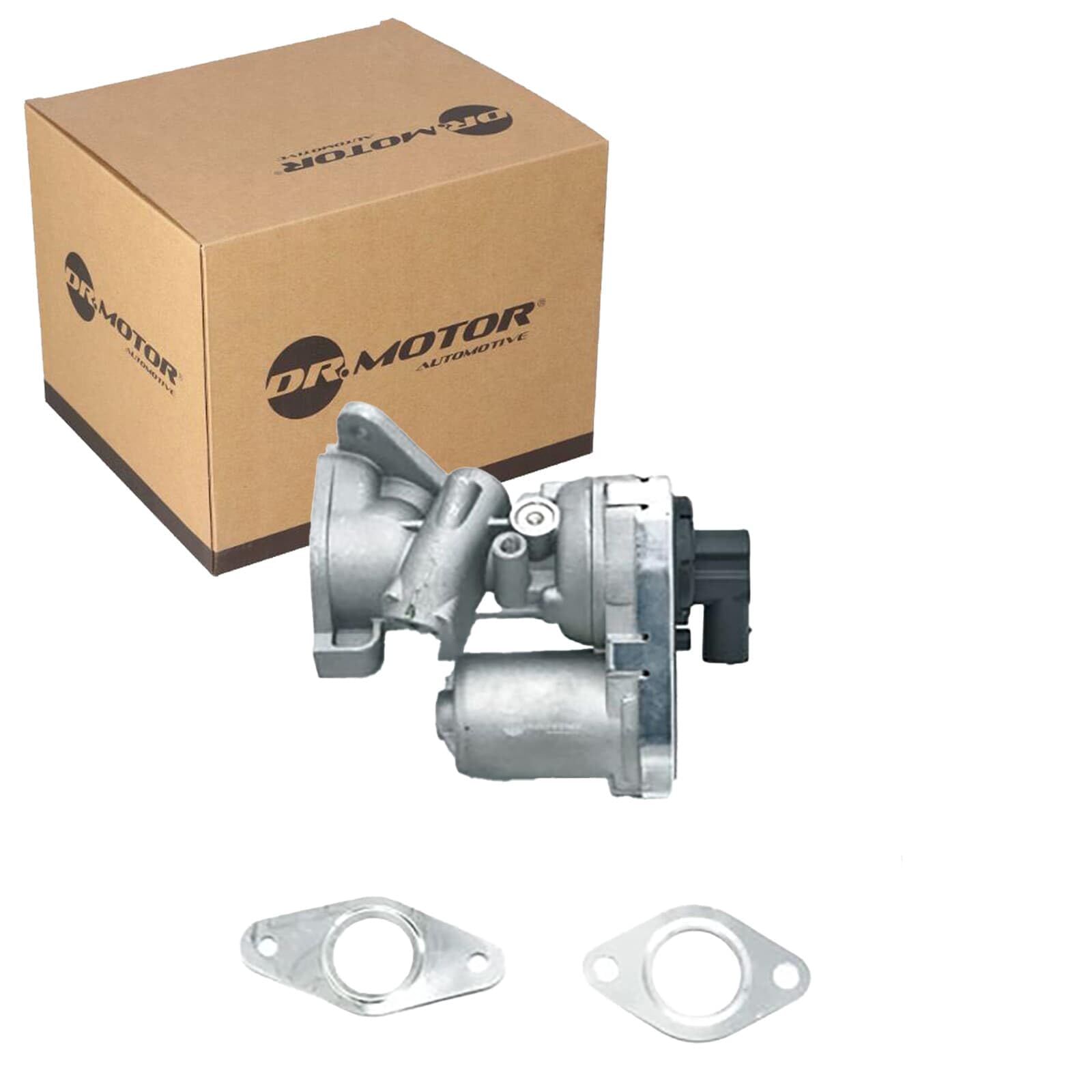 DR.MOTOR AUTOMOTIVE DRM161102 Valvola EGR con guarnizione Compatibilità con PEUGEOT BOXER Furgonato, FIAT Ducato Van 250, 290 Ducato Camion pianale/Telaio 250, 290, CITROËN JUMPER Furgonato, FORD
