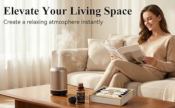 Hotel Diffuser Oil Discovery Kit - Buyers Best Picks - 10 mLX8, Hotel Fragrance Oil Gift Set - for Waterless Essential Oil Diffuser Inspired by Iconic 5-Star Hotels