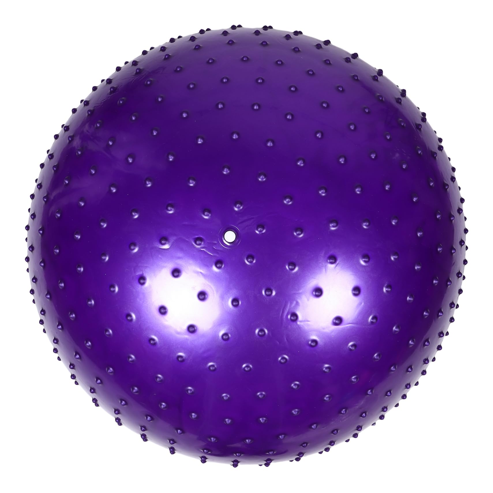 ibasenice Pelota de Yoga Púas Antiexplosión 65 Cm, 900 G, Material Antideslizante, Pelota de Masaje Sensorial para Entrenamiento Táctil y Estabilidad, Adecuado para Niños y Adultos
