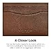 Coach Flat Card Case in Sport Calf, Saddle, 4
