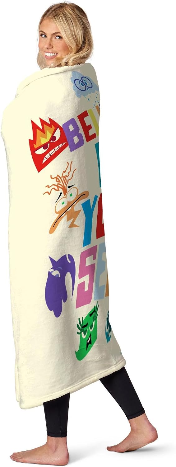 NORTHWEST Inside Out Silk Touch Throw Blanket, 50" x 60", I Believe