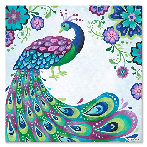 peacock nursery theme