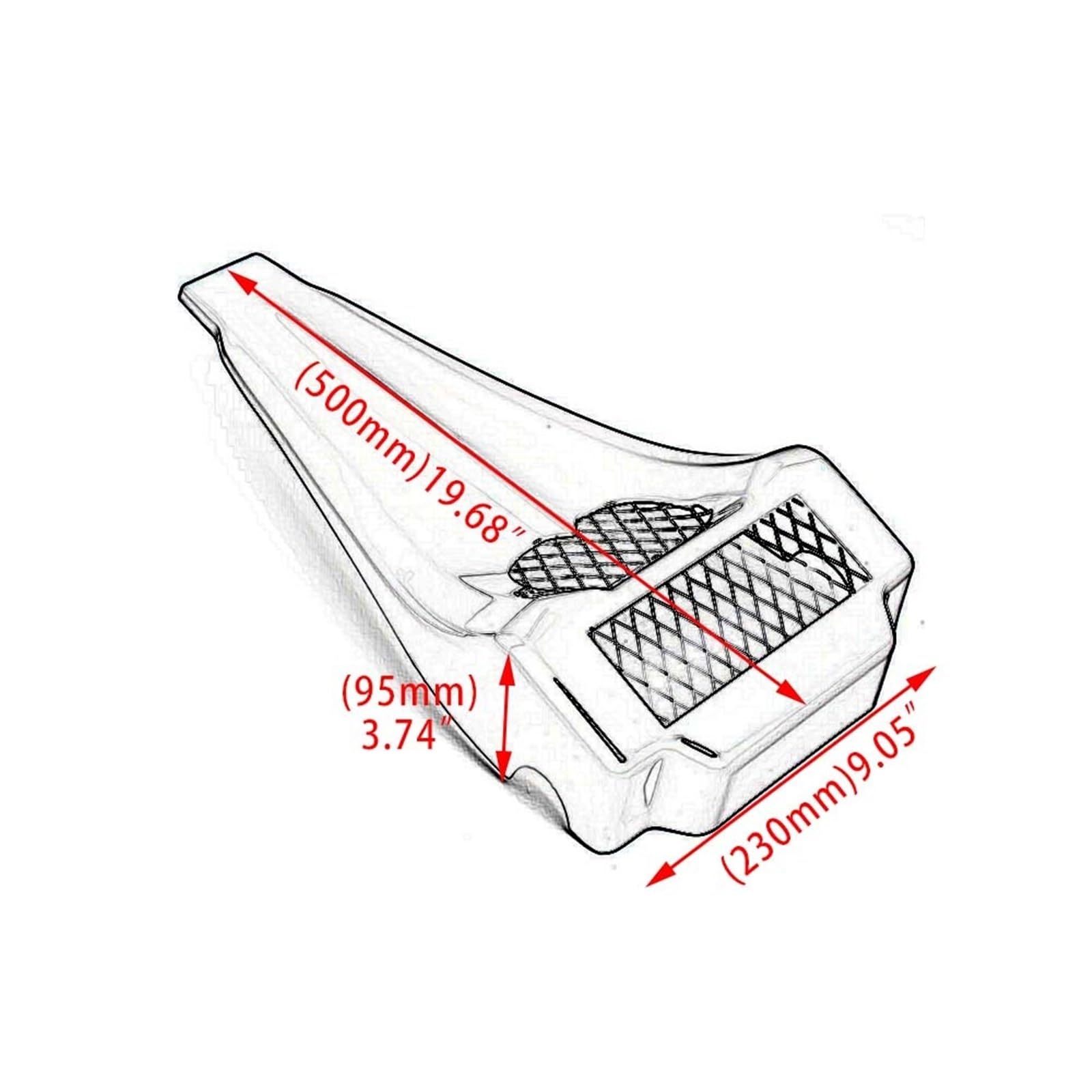 Front Bumper Splitter dachowy Pasuje do Harley Touring Road Street Glide 1997-2013 Przednia osłona podbródka, spojler, dolna chłodnicy