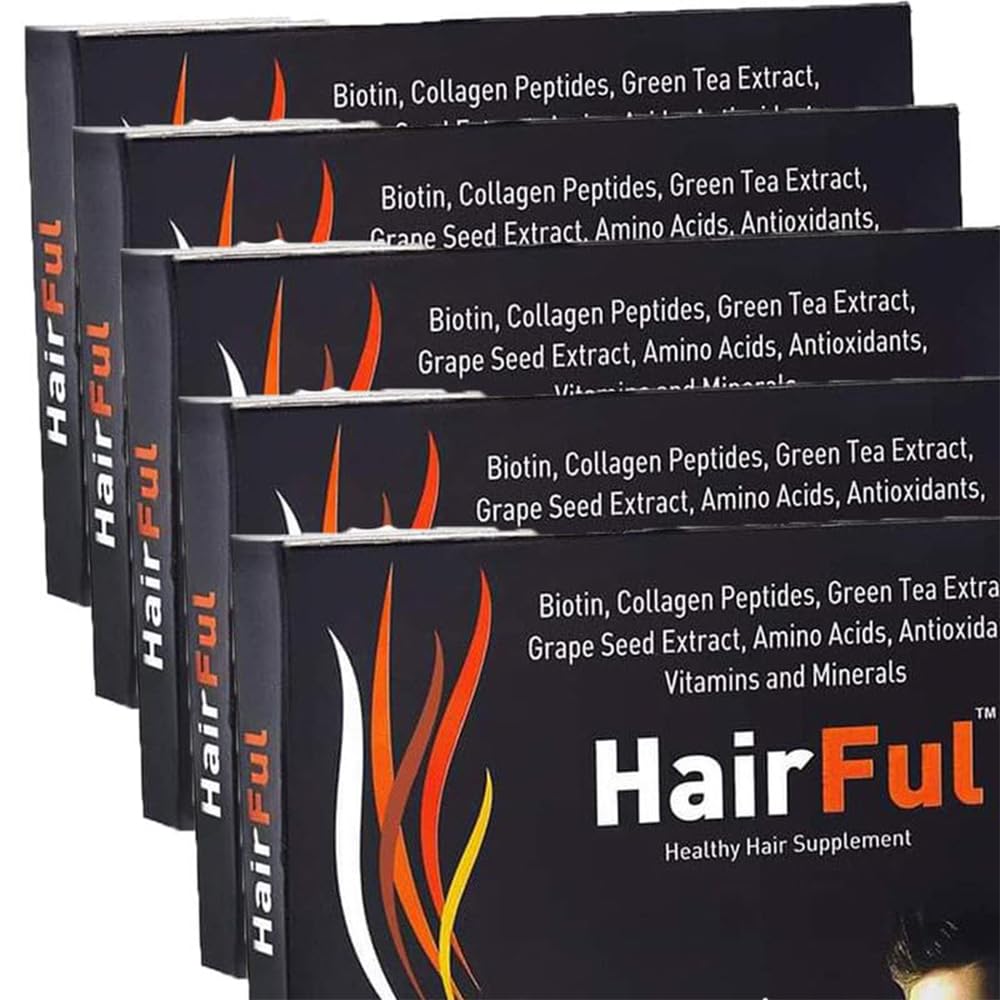 HairFul Biotin Hair Tablets for Stronger | Shinier Healthy Hair | Hair Growth & Hair Fall Control for Men and Women (Pack of 5) 75 Pc (B0CLDPZKM7) Amazon Price History, Amazon Price Tracker