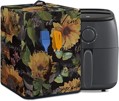 Miniatura 9 de Funny Coffee Design Air Fryer Cover,Anti-splash Washable Air Fryer Dust Covers Small Coffee Maker Cooker Cover Fingerprint Protector