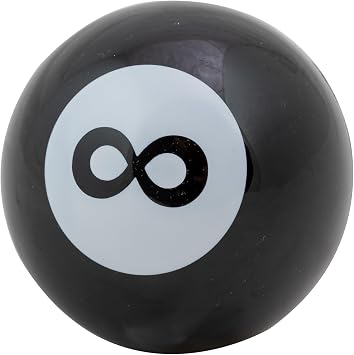 Funtime Gifts ET7530 Mystic Infinity Ball, Black, Pack of 1