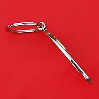 Vista 3 de US 1988 Lincoln Small Cent BU Uncirculated Coin Gold Silver Two Tone Key Chain Ring Bottle Opener NEW - Lucky Penny