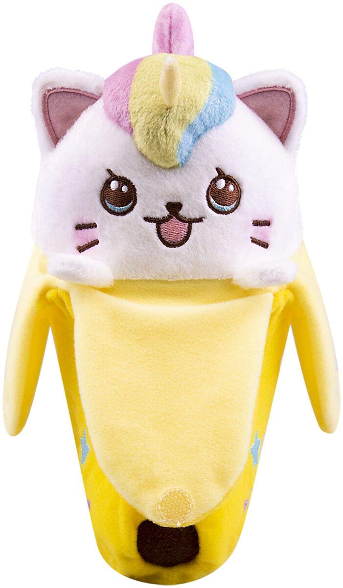 Plush Rainbow Bananya Collectible Toy - Collectable Soft Toy - Birthday Gift Idea - Official Merchandise - Stuffed Plushie for Kids and Adults - Ideal for Anime Fans, Girlfriends and Boyfriends