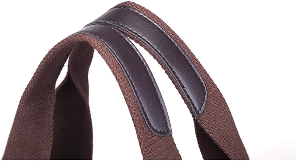 Sunshinejing Women's Canvas Tote Bag Shoulder Crossbody Purses Work Travel Handbag Hobo Bag - Image 6