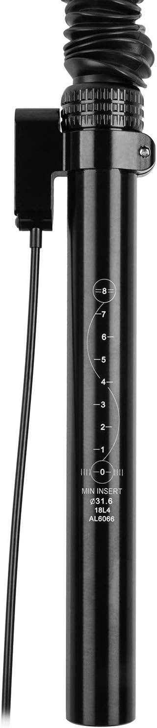 M-Wave SP110-ADJ Seatpost with measurement scale