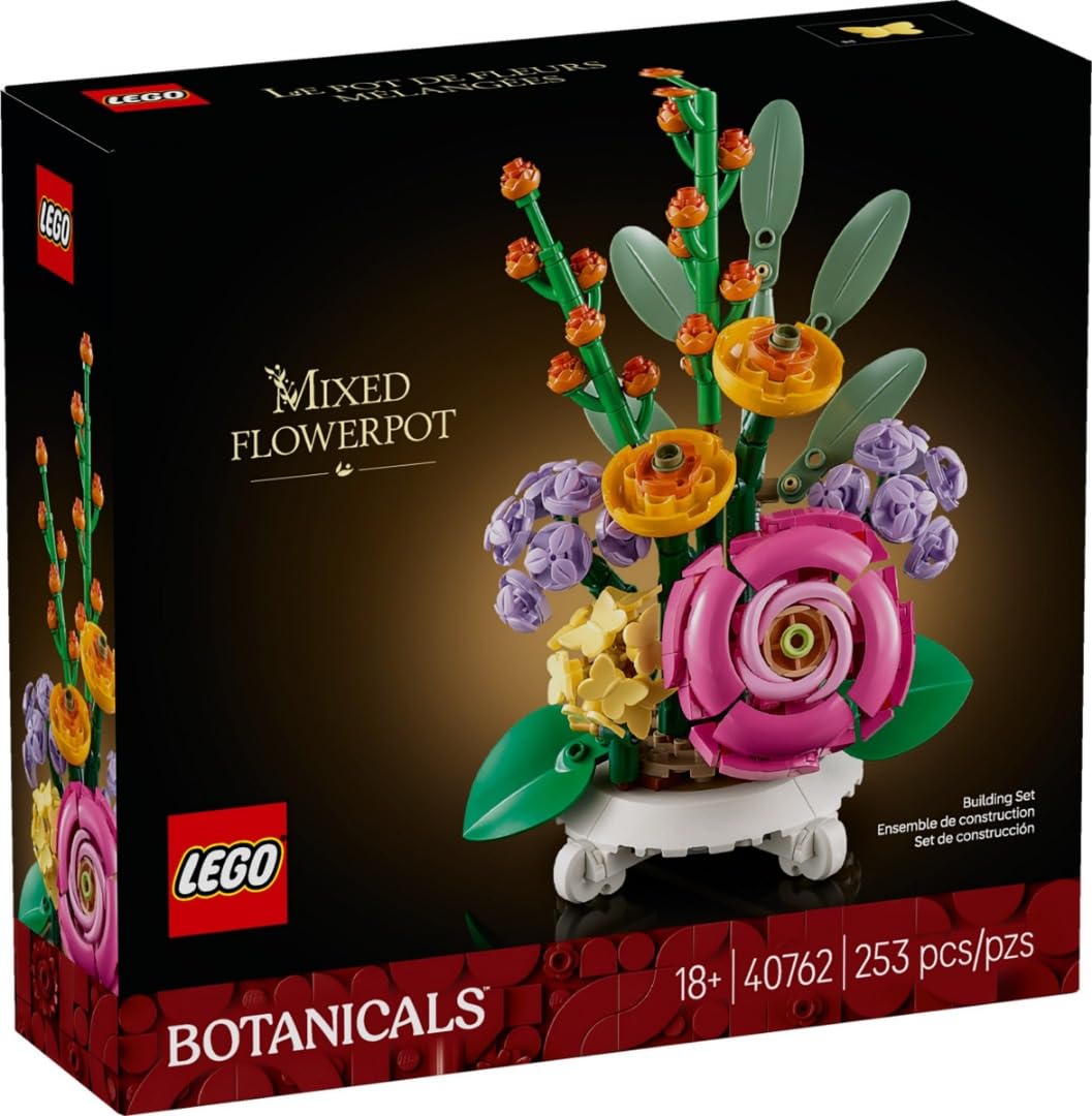 LEGO 40762 Mixed Flowerpot, Building Sets - Amazon Canada