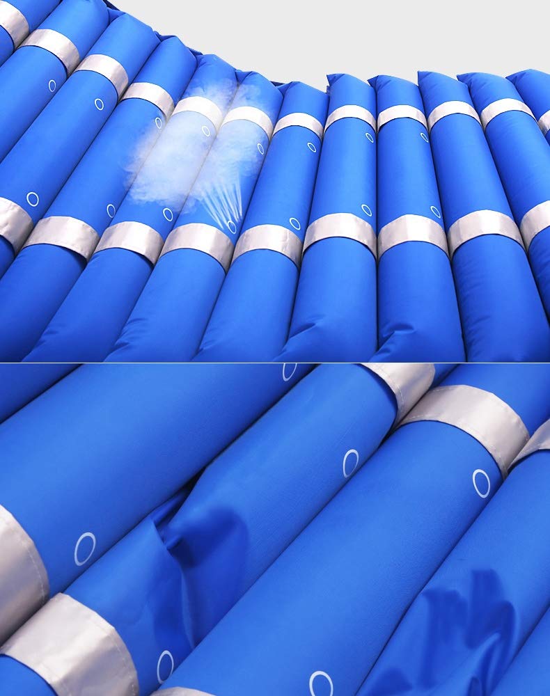 GHzzY Sistema de colchón y Bomba de presión alterna con Recubrimiento de Burbuja - Colchón Inflable de Aire para protección contra úlceras por presión y úlceras por presión