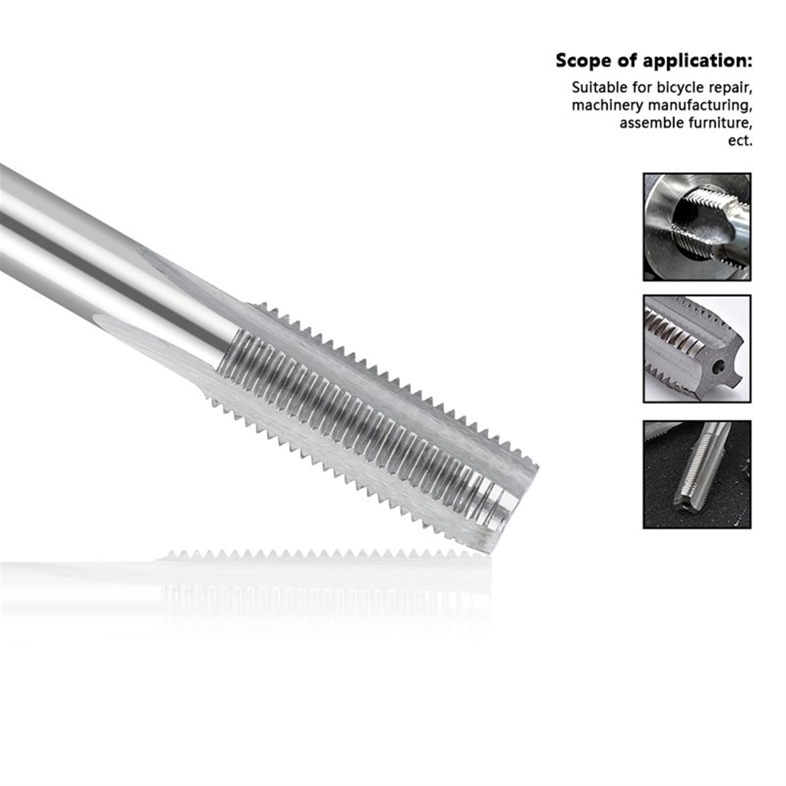 Tyre Valve Thread Tap 5v1 5v2 8v1 8v2 10v1 Right Cutting Straight Tire ...