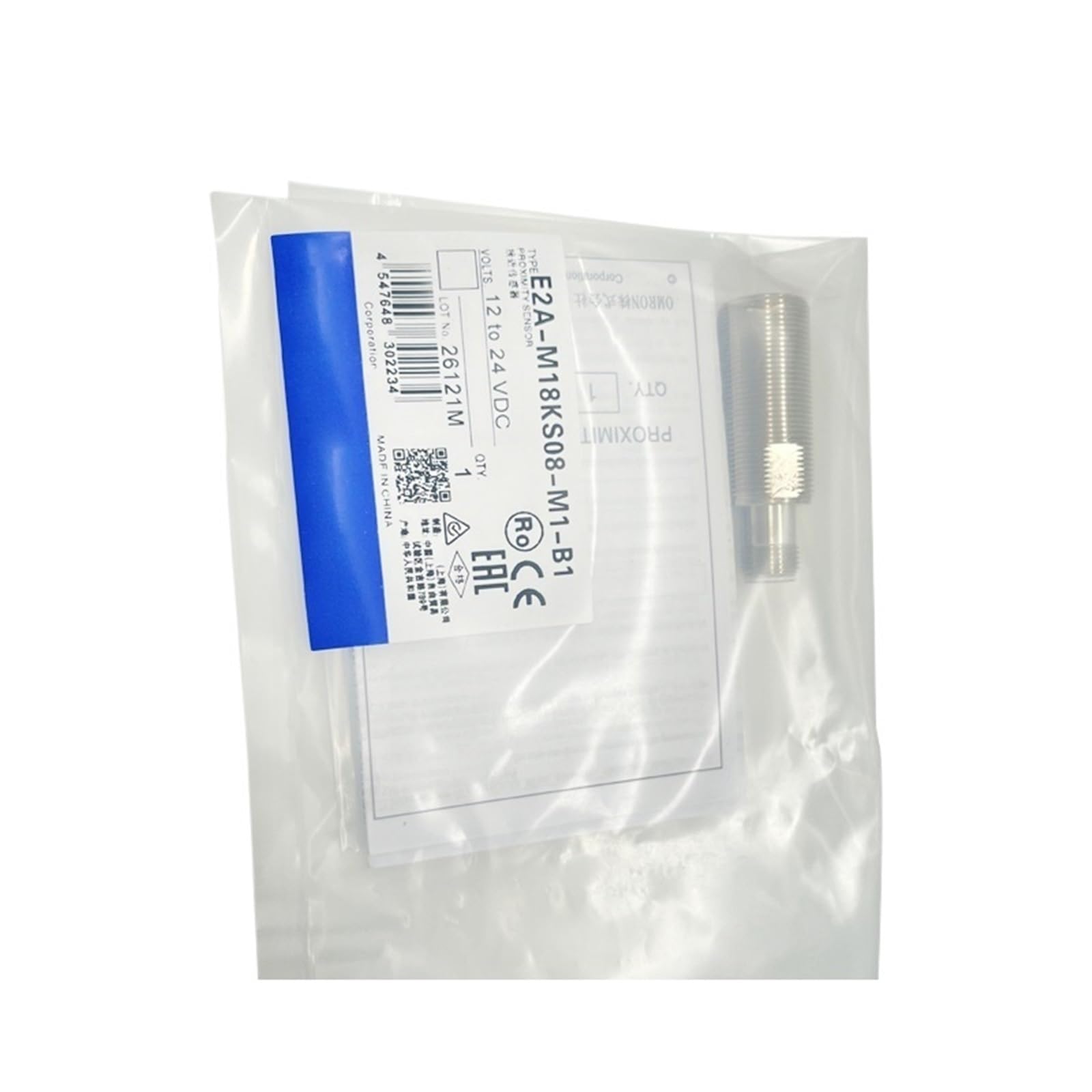 QAZXSEMUI 1pcs E2A-M18KS08-M1-B1 E2A-M18KS08-M1-C1 Proximity Switch Sensor(E2a-m18ks08-m1-b1)