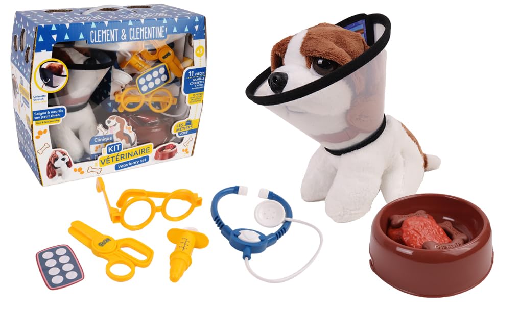 Zestaw Weterynarza - Zabawa w udawanie - 055881 - Wielokolorowy - Plastik - Weterynarz - Zabawka dla dzieci - Zawód - Przebranie - 30 cm x 25 cm - Dla dzieci od 3 lat