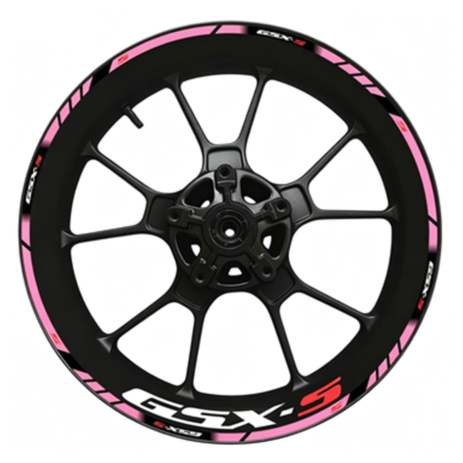 Full Set for Motorcycle Gsxs Wheel Sticker Stripe Rim for Suzuki Gsx-s Gsx-s750 Gsxs1000 750 1000 600 2022(Color14)