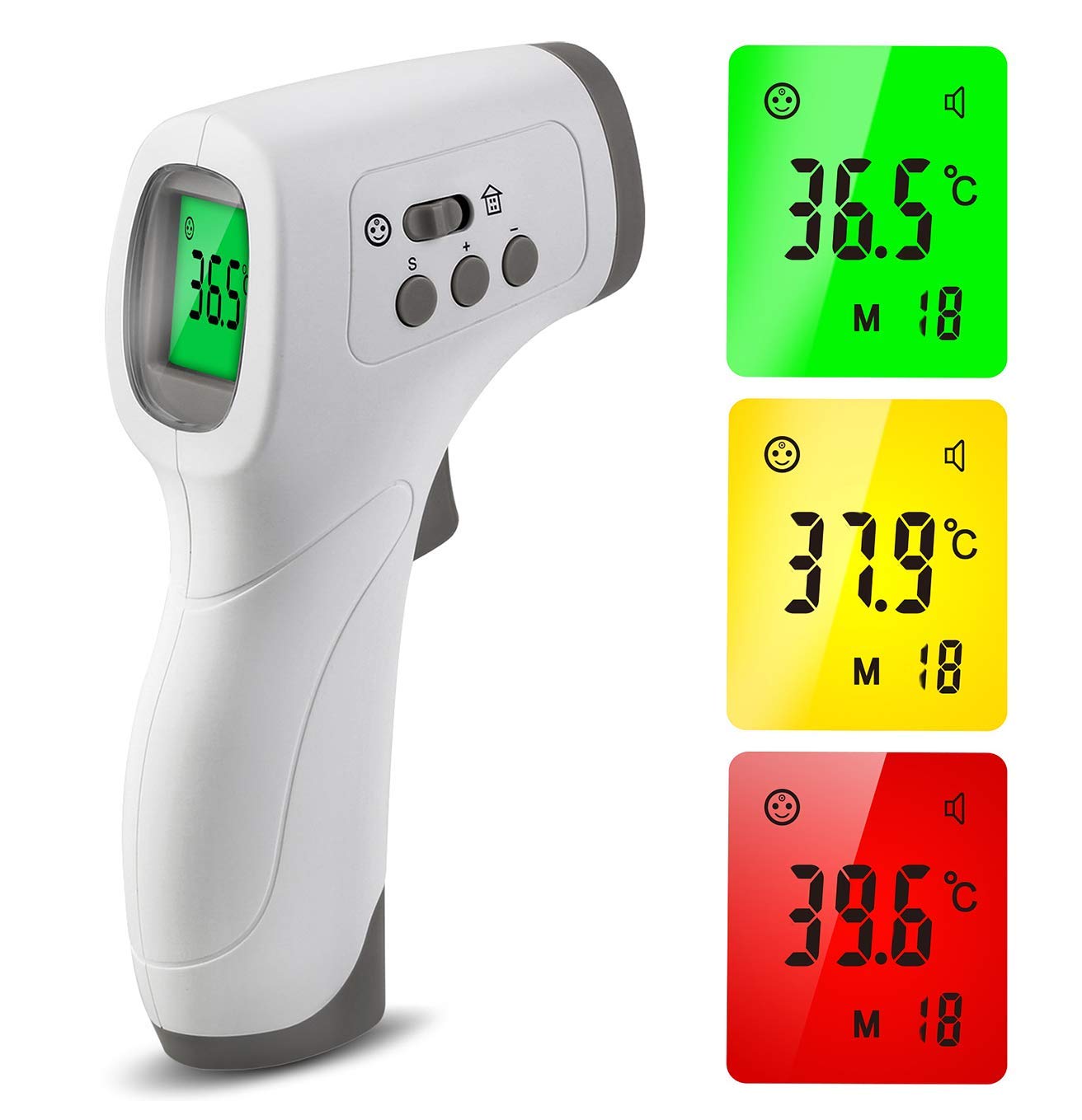 Termometro Infrarossi Senza Contatto - Misura Febbre Veloce, Per Adulti E Bambini - Foto 8