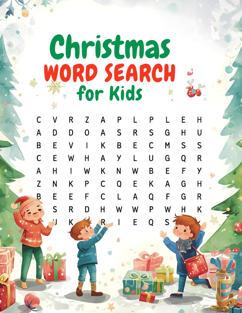 Christmas Word Search puzzle for kids