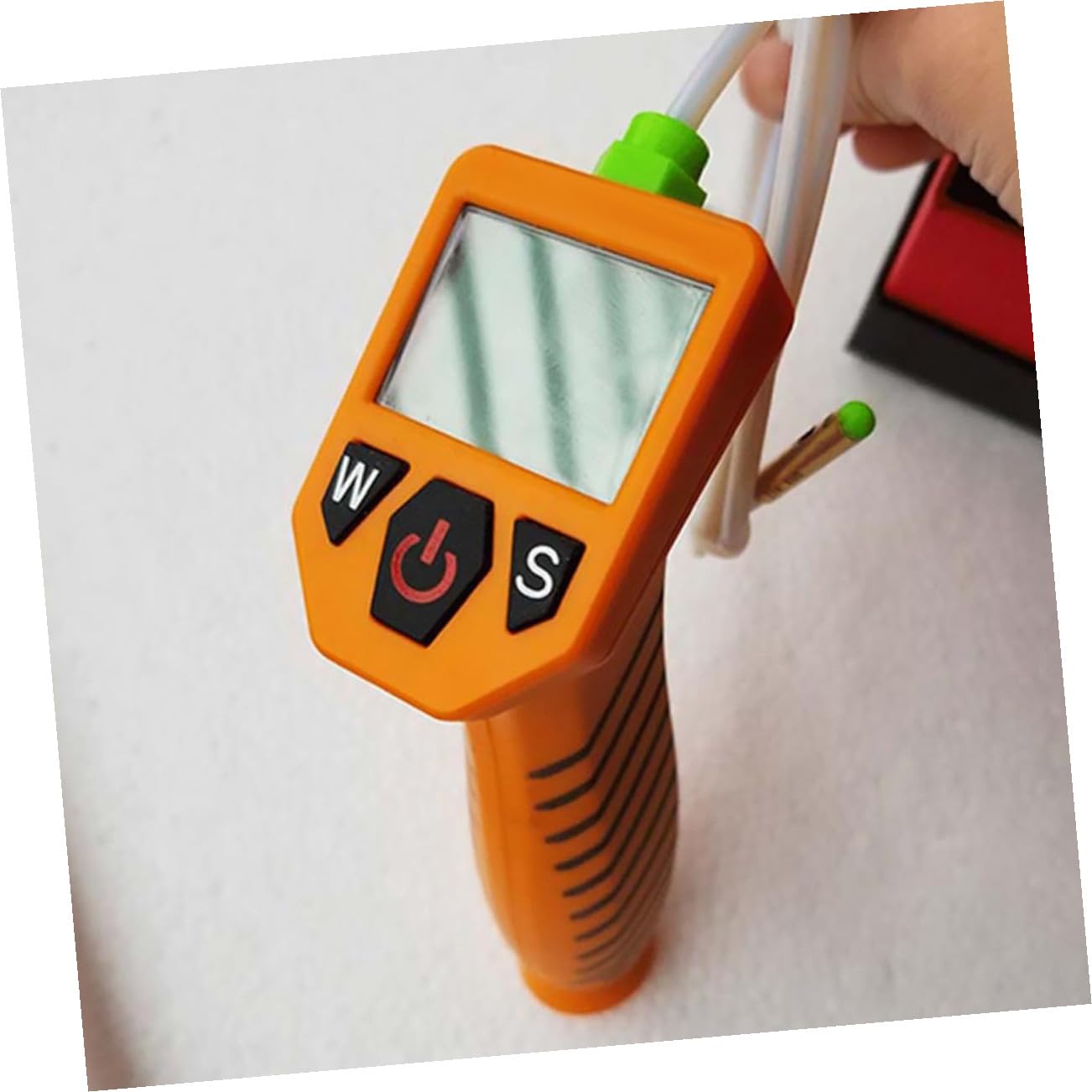ibasenice Analyseur D'huile Moteur pour Automobile, Détecteur D'huile avec Batterie, Abs et Électronique, pour Contrôle Rapide en Voiture