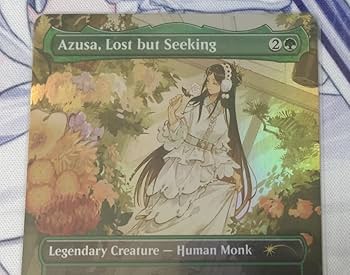 Amazon.co.jp: MTG 迷える探求者、梓 Secret Lair版 ボーダーレス SLD