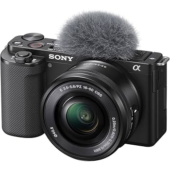 SONY ZV-E10 ミラーレス一眼カメラ E 16-50mm レンズ付き Amazon | ソニー ミラーレス交換レンズ Vlogカメラ ZV-E10 APS-C