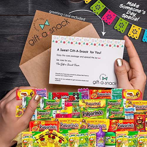 Image of Mexican Candy Variety Pack Mix, Dulces Mexicanos Surtidos (60 Count) Bulk Assortment Spicy Sweet Sour Mexicano Candies, Hispanic Latino Snack Food