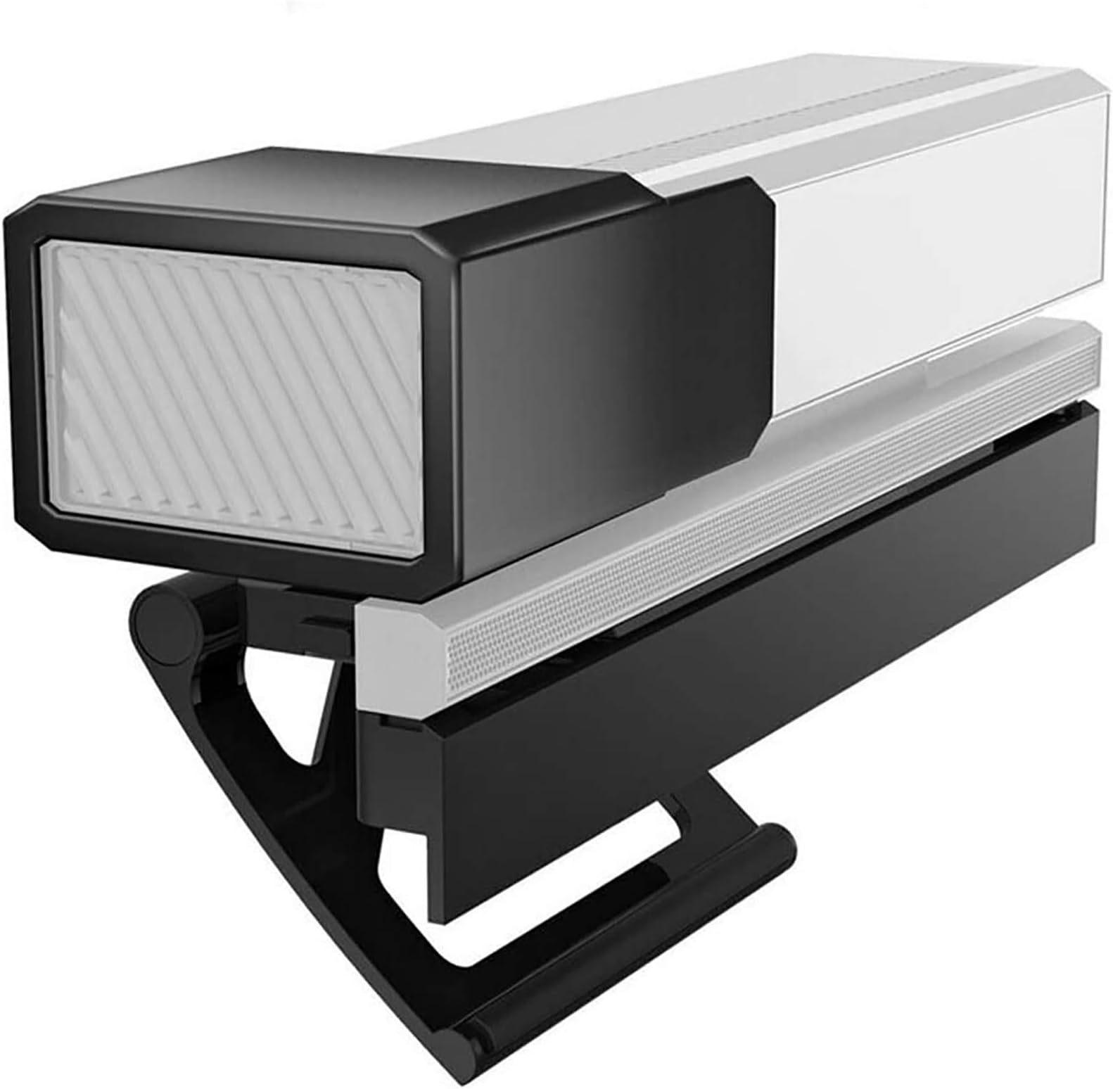 Xbox One Stand Kinect TV Mount Bracket, Xbox One S One's Controller Games Kinect Sensor Mounting Cradle + Camera Lens Privacy Cover