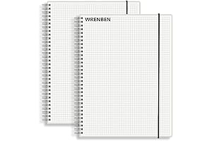 A5 Graph Notebooks for Aesthetic Note-Taking