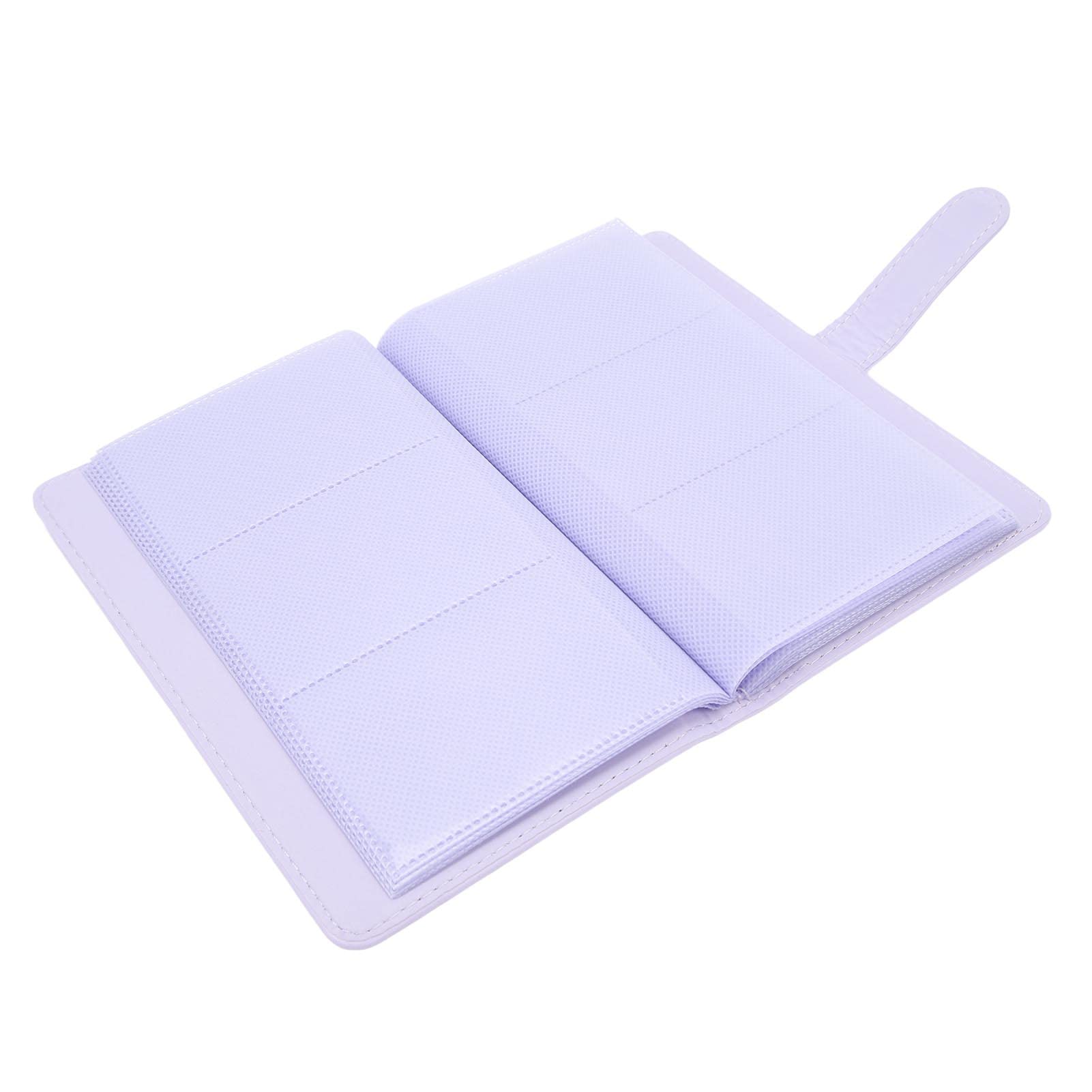 Album Fotografico Mini, 108 Tasche per Pellicola 3 Pollici, Scatola Porta Carte Accessori per Fotocamera Istantanea, per Mini 12 11 e Biglietti Film (Viola)